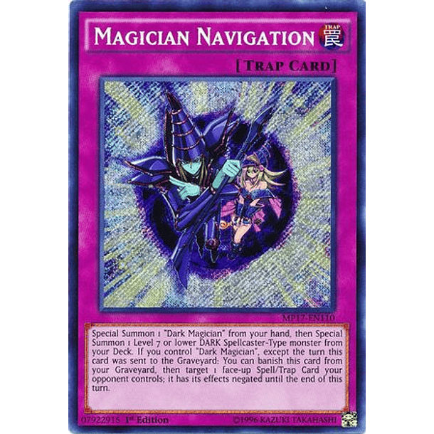 Magician Navigation - MP17-EN110 - Secret Rare 