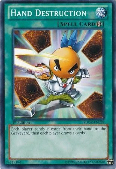 Hand Destruction - SDOK-EN028 - Common 