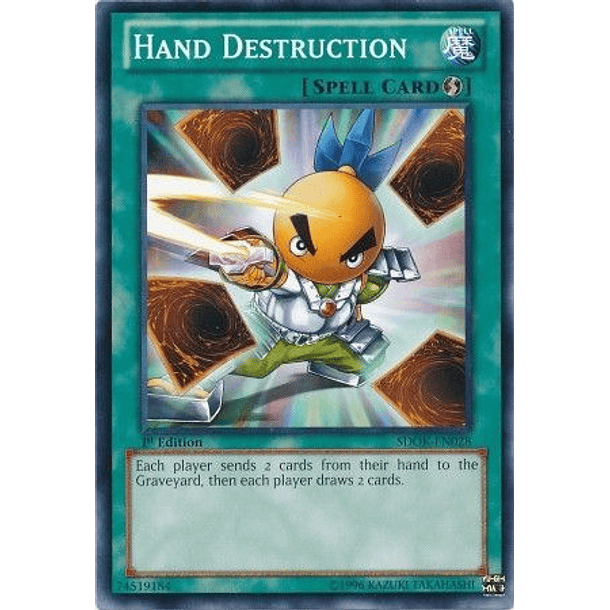 Hand Destruction - SDOK-EN028 - Common 