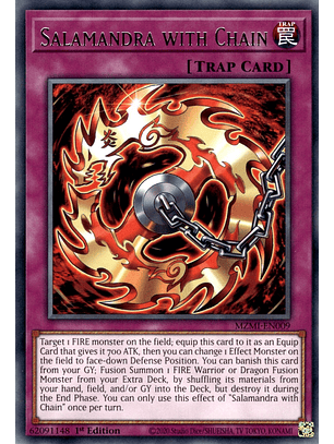 Salamandra with Chain - MZMI-EN009 - Rare