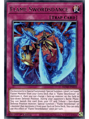 Flame Swordsdance - MZMI-EN010 - Rare