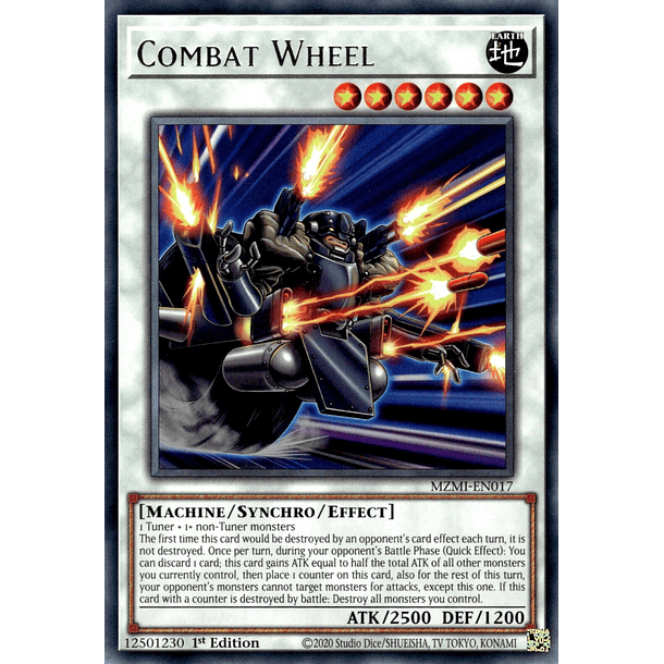 Combat Wheel - MZMI-EN017 - Rare