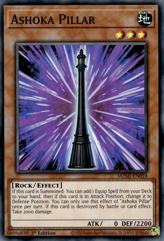 Ashoka Pillar - MZMI-EN018 - Super Rare 1