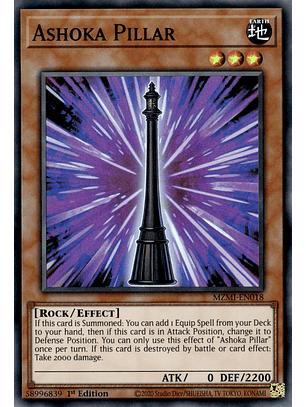 Ashoka Pillar - MZMI-EN018 - Super Rare