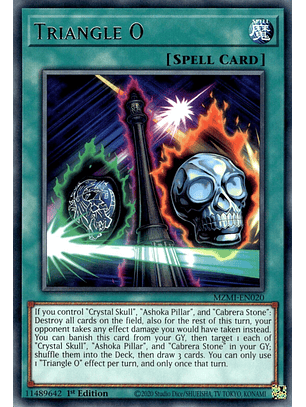 Triangle O - MZMI-EN020 - Rare