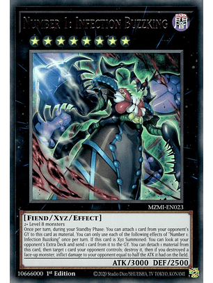 Number 1: Infection Buzzking - MZMI-EN023 - Ultra Rare