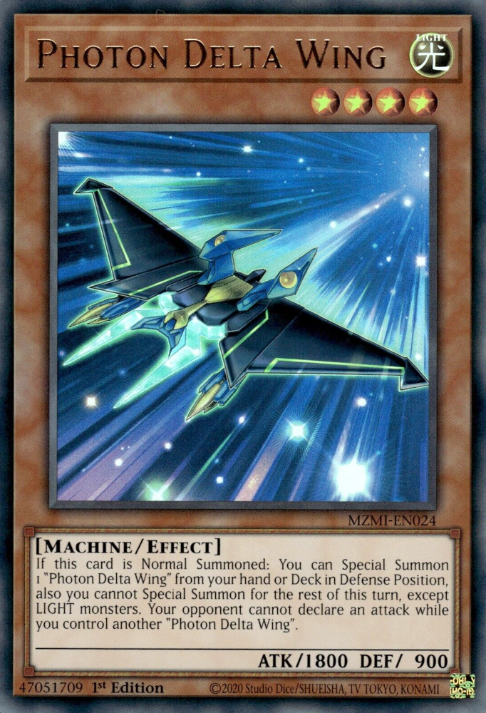 Photon Delta Wing - MZMI-EN024 - Ultra Rare 1