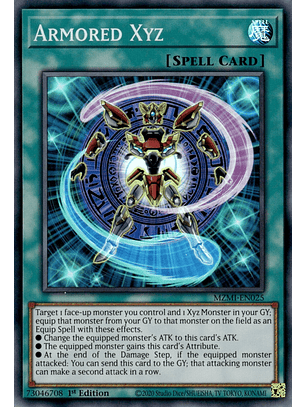 Armored Xyz - MZMI-EN025 - Super Rare