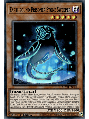 Earthbound Prisoner Stone Sweeper - MZMI-EN028 - Super Rare