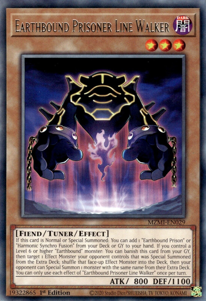 Earthbound Prisoner Line Walker - MZMI-EN029 - Rare 1