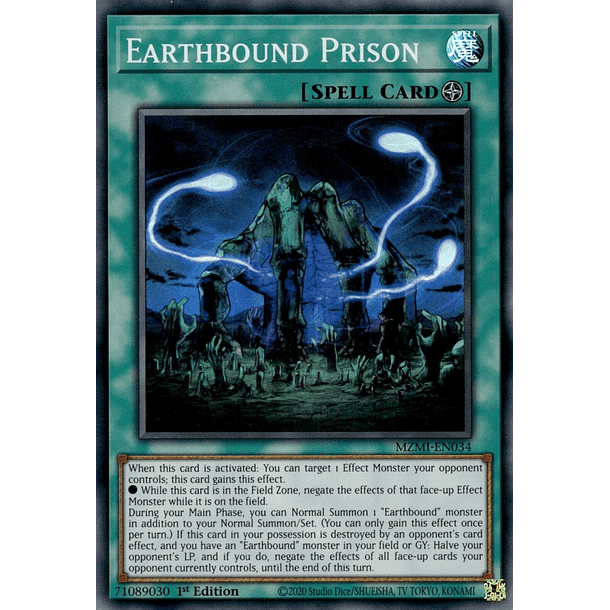 Earthbound Prison - MZMI-EN034 - Super Rare