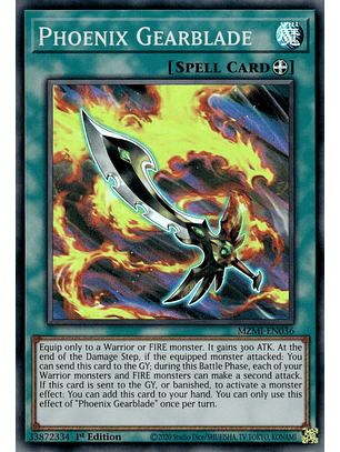 Phoenix Gearblade - MZMI-EN036 - Super Rare