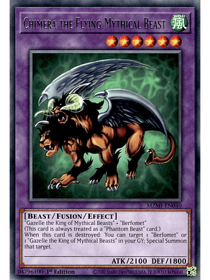 Chimera the Flying Mythical Beast - MZMI-EN040 - Rare