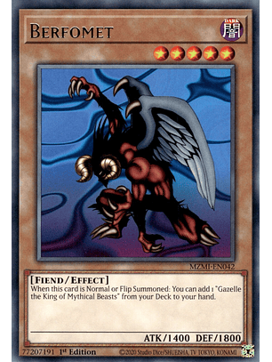 Berfomet - MZMI-EN042 - Rare
