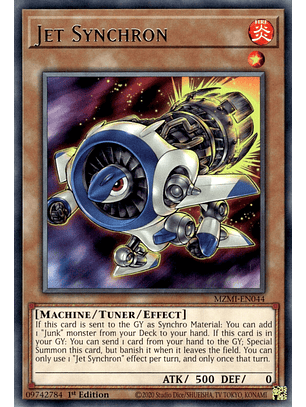 Jet Synchron - MZMI-EN044 - Rare 