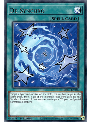 De-Synchro - MZMI-EN046 - Rare