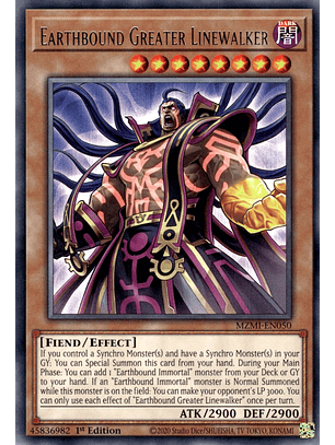 Earthbound Greater Linewalker - MZMI-EN050 - Rare