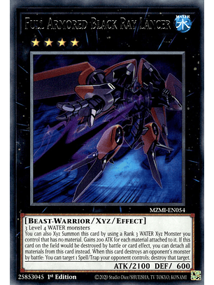 Full Armored Black Ray Lancer - MZMI-EN054 - Rare