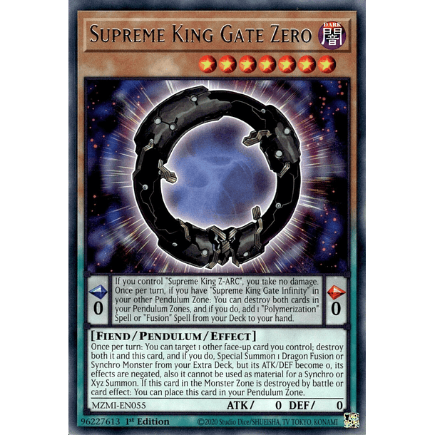 Supreme King Gate Zero - MZMI-EN055 - Rare