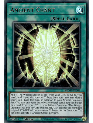Ancient Chant - MZMI-EN069 - Ultra Rare