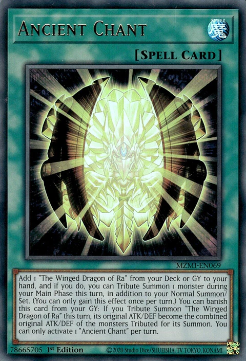 Ancient Chant - MZMI-EN069 - Ultra Rare