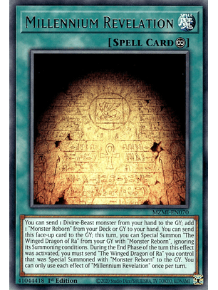 Millennium Revelation - MZMI-EN070 - Rare