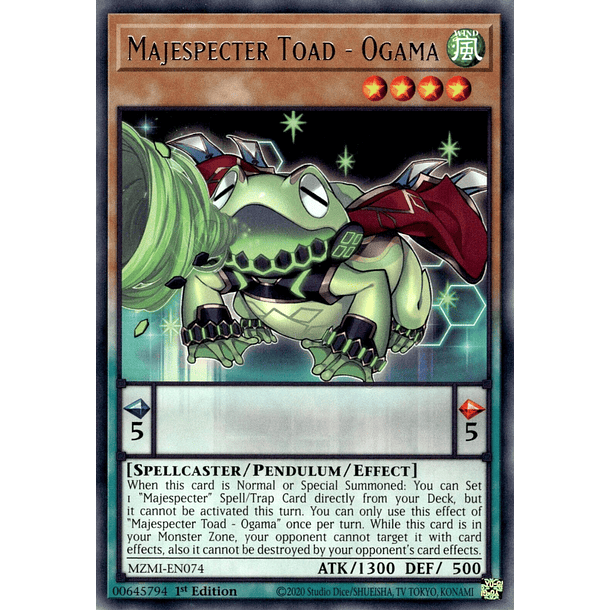 Majespecter Toad - Ogama - MZMI-EN074 - Rare