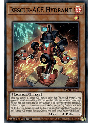 Rescue-ACE Hydrant - MZMI-EN076 - Super Rare