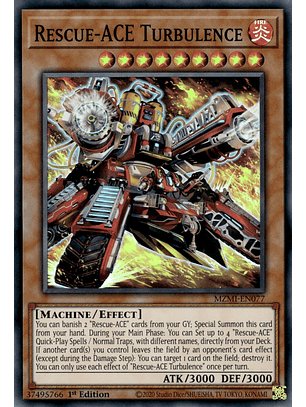 Rescue-ACE Turbulence - MZMI-EN077 - Super Rare