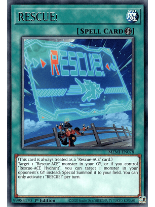 RESCUE! - MZMI-EN078 - Rare