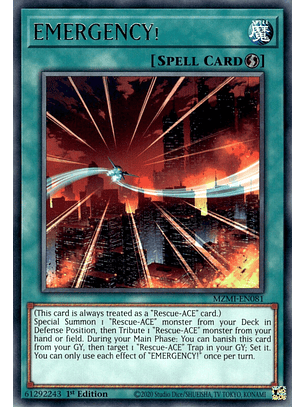 EMERGENCY! - MZMI-EN081 - Rare