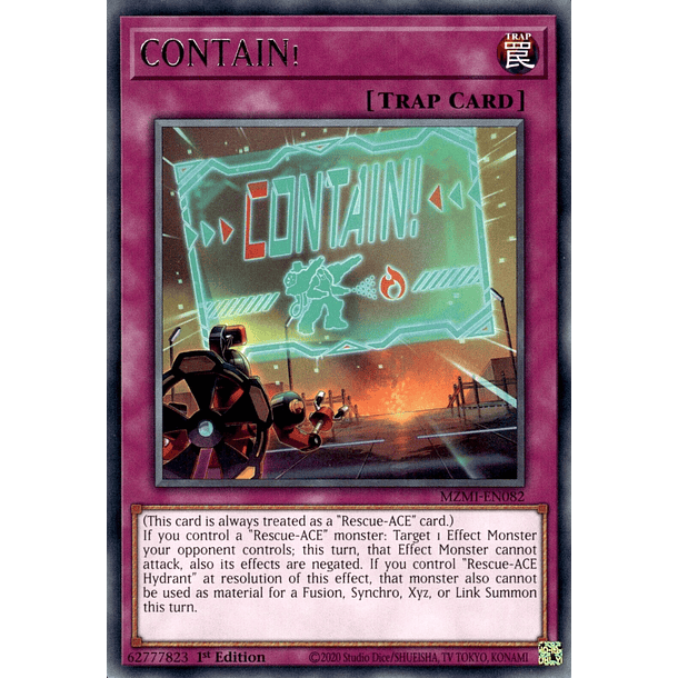 CONTAIN! - MZMI-EN082 - Rare
