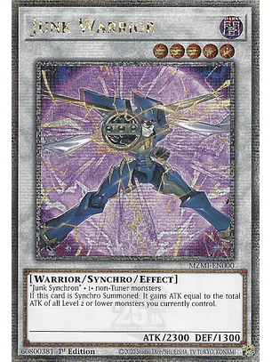Junk Warrior - MZMI-EN000 - Quarter Century Secret Rare
