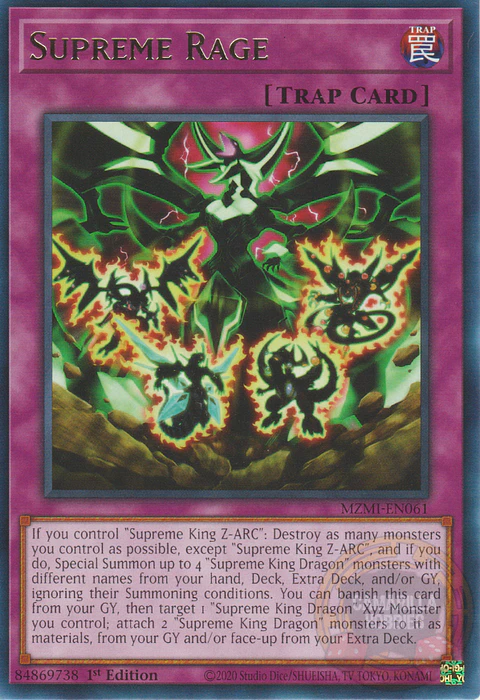 Supreme Rage - MZMI-EN061 - Rare