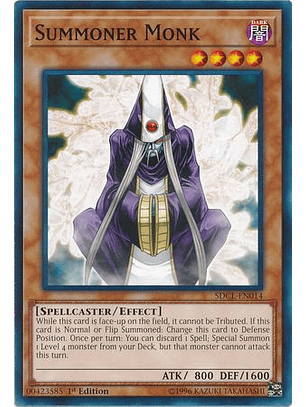 Summoner Monk - SDCL-EN014 - Common