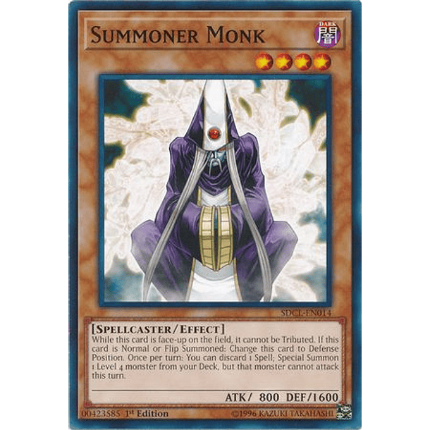 Summoner Monk - SDCL-EN014 - Common