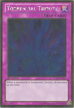 Torrential Tribute - PGLD-EN060 - Gold Rare  1