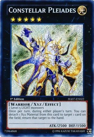 Constellar Pleiades - HA07-EN022 - Secret Rare  1