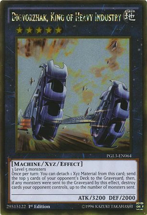 Digvorzhak, King of Heavy Industry - PGL3-EN064 - Gold Rare