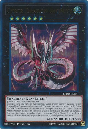 Cyber Dragon Infinity - LEDD-ENB31 - Ultra Rare  1