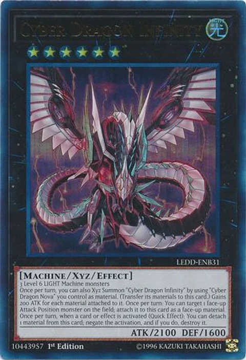 Cyber Dragon Infinity - LEDD-ENB31 - Ultra Rare 