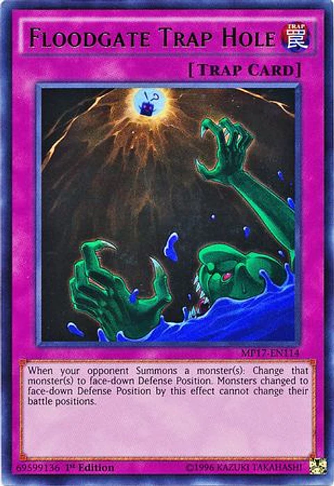 Floodgate Trap Hole - MP17-EN114 - Ultra Rare 