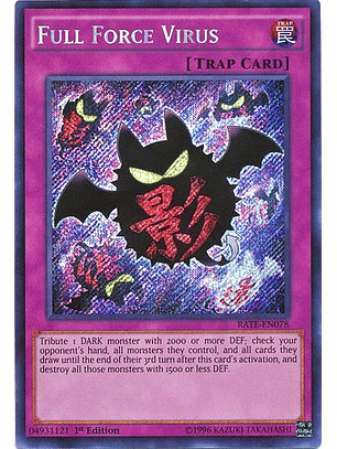 Full Force Virus - RATE-EN078 - Secret Rare