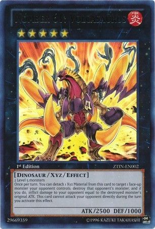 Number 61: Volcasaurus - ZTIN-EN002 - Ultra Rare 1