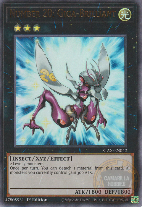 Number 20: Giga-Brilliant - STAX-EN042 - Ultra Rare