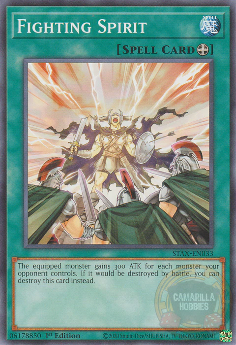 Fighting Spirit - STAX-EN033 - Common 