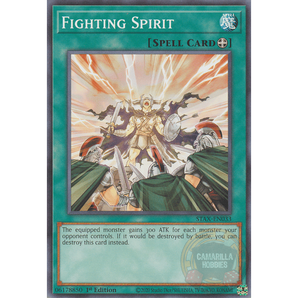 Fighting Spirit - STAX-EN033 - Common 