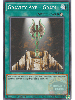 Gravity Axe - Grarl - STAX-EN027 - Common 