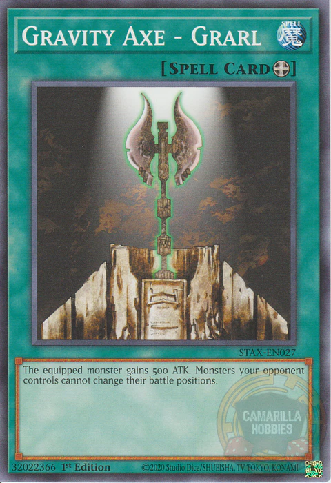 Gravity Axe - Grarl - STAX-EN027 - Common 