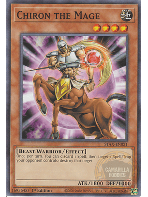 Chiron the Mage - STAX-EN021 - Common 